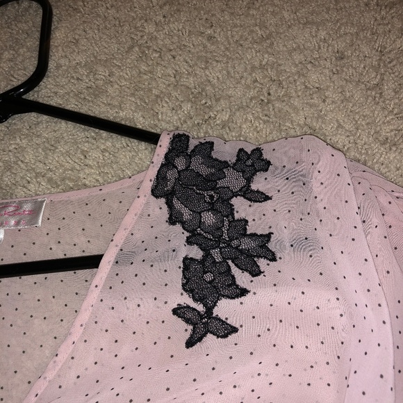 Oscar de la Renta Pink Label chiffon robe M - Picture 3 of 5